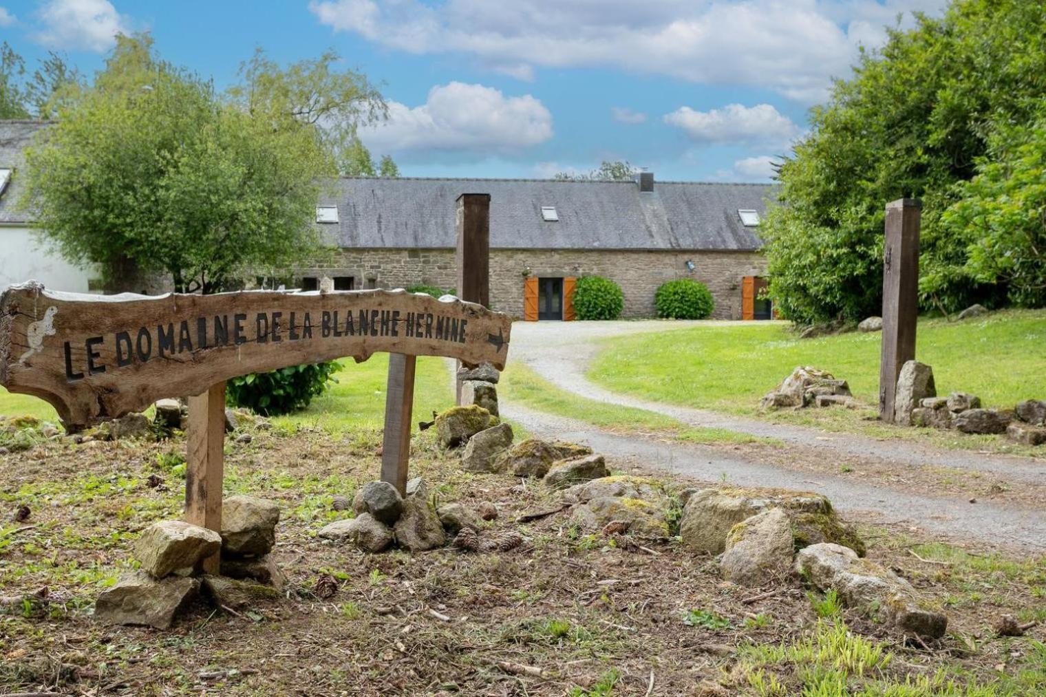 Domaine De La Blanche Hermine Plounerin المظهر الخارجي الصورة